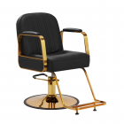 Hairdressing Chair GABBIANO ACRI GOLD black